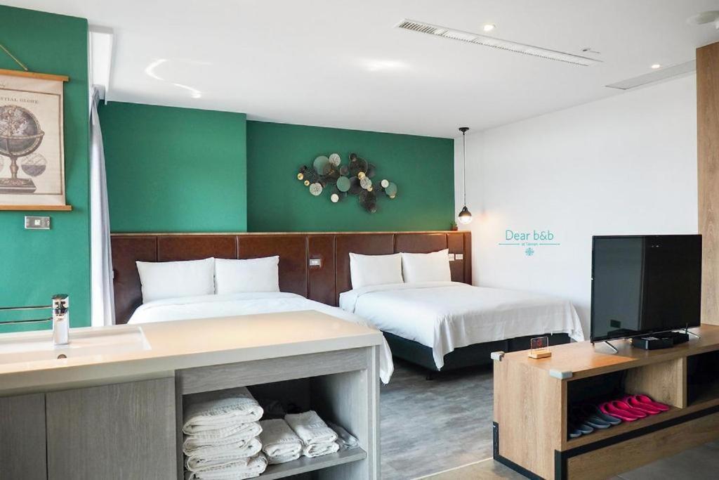 Wandao Bed and Breakfast Donggang Exteriör bild
